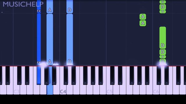 Alec Benjamin - If I Killed Someone For You Piano Tutorial EASY (Piano Cover) смотреть онлайн