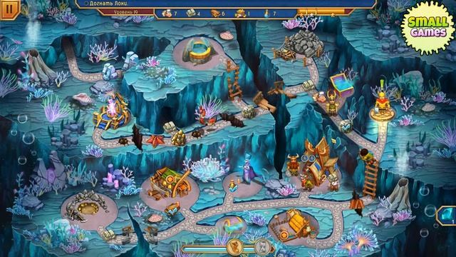 Viking Brothers 5 (Part 5) Level 16-22 (3 STARS)/Братья Викинги 5 (Часть 5) Уровень 16-22! смотреть онлайн
