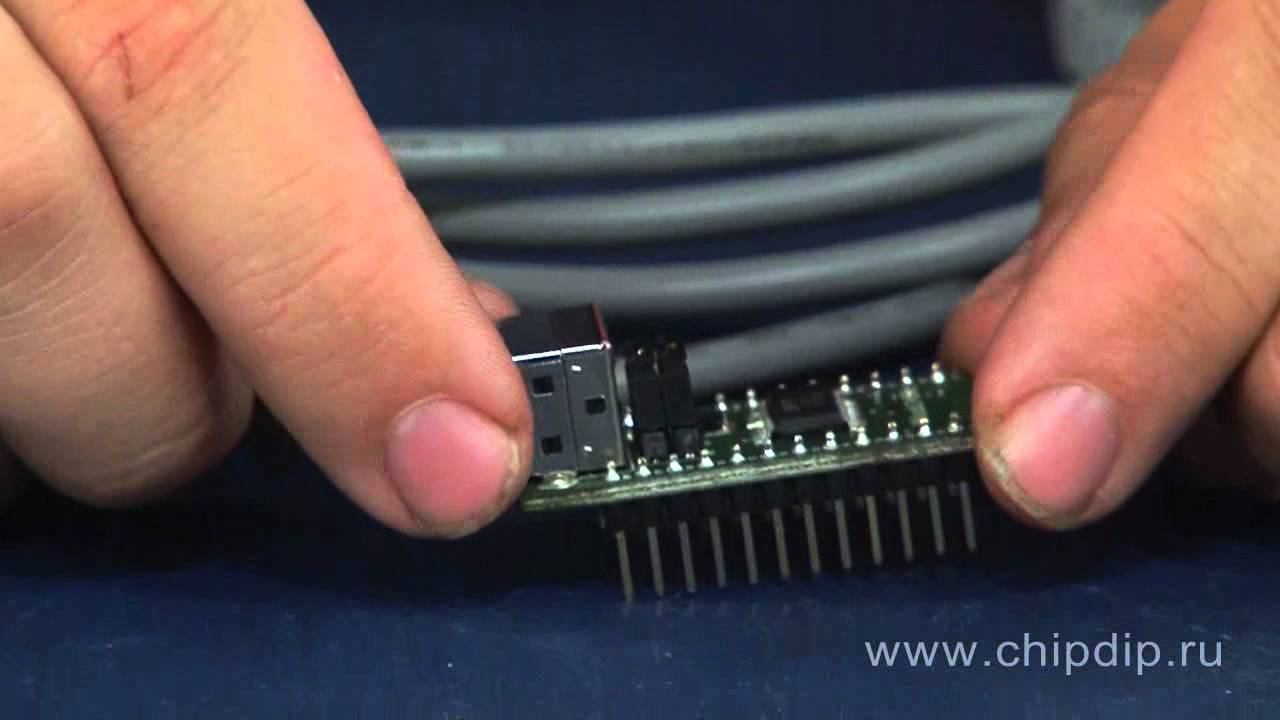 MMUSB245RL, переходник USB--FIFO на базе FT245RL