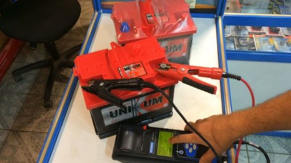 Обманули или нет? Проверка аккумулятора Unikum тестером Midtronics/