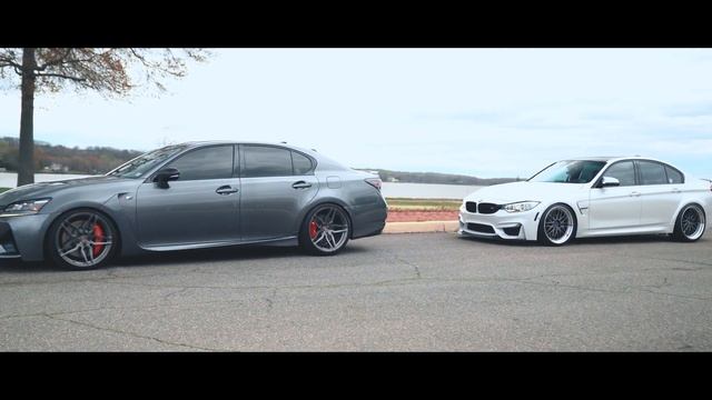 STANCE LEXUS GSF  BMW M3  4K