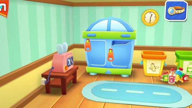 Little Panda Policeman|| Kids Game || Panda Police office helps to find the ring смотреть онлайн