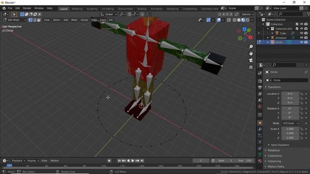 Blender 3.0 - How to make root bone for rig and its use in blender смотреть онлайн