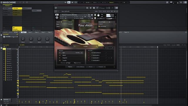 Picked Acoustic VS Picked Nylon // Native Instruments Session Guitarist Kontakt Library Comparison