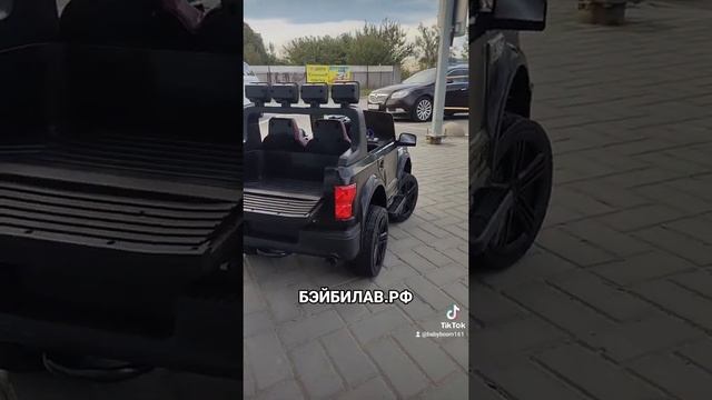 Детский электромобиль Ford Raptor FB-917 — Черный на сайте бэйбилав.рф смотреть онлайн