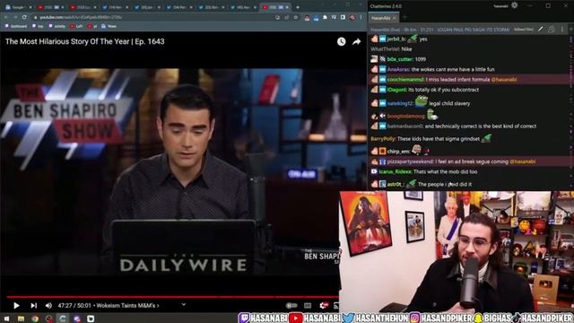 Consumer Woke ism They React As Expected Frogan Breaks Hasan @HasanAbi @frogan @BenShapiro смотреть онлайн