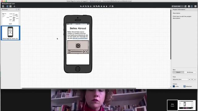 Bellies Abroad (Part 2/8) - Wireframing with Balsamiq смотреть онлайн