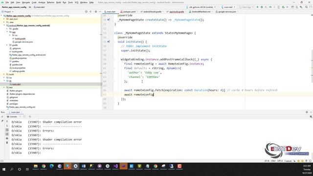 Flutter Development - Firebase Remote Config смотреть онлайн