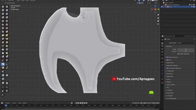 Скульптимо гостре ребро • Blender 3.3 • Уроки українською ?? смотреть онлайн
