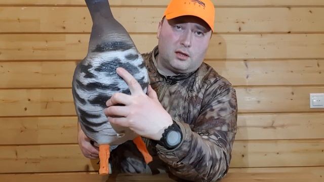 Большой обзор полно-корпусных чучел белолобого гуся. Higdon,Avian-X,GHG и Полесник. смотреть онлайн