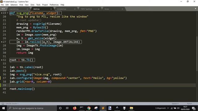 Svg In Tkinter - A Function To Use Svg In The Widgets