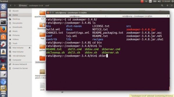 install Apache zookeeper on Linux ubuntu
