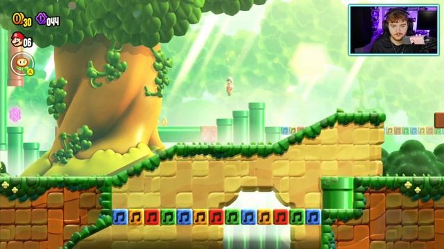 IT'S A HIM... Elephant Mario?! | Super Mario Bros Wonder смотреть онлайн
