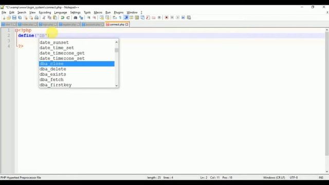 LOGIN SYSTEM (PART 1) смотреть онлайн
