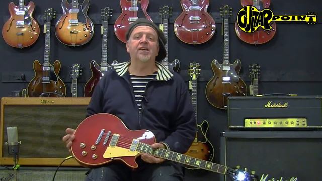 1973 Gibson Les Paul DeLuxe Cherry / GuitarPoint Maintal / Vintage Guitars смотреть онлайн