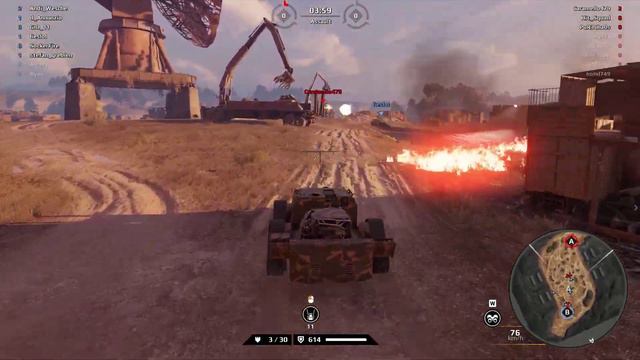 Crossout / Avalanche / stripping (cars) with the fat Sturmtiger CANNON смотреть онлайн
