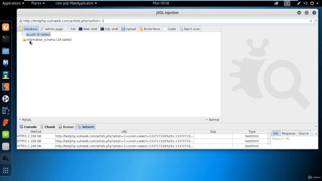 Database Attack Basics - 05 - Website Database hacking using jsql tool смотреть онлайн