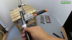 Как правильно точить ножи на точильном станке ruixin pro rx 008 с Алиэкспресс ? Точильный алмаз 800
