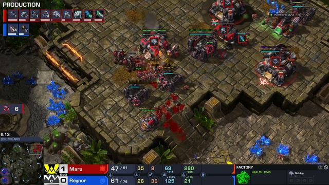 HIT! Maru VS Reynor IEM Katowice 2024 Group Stage polski komentarz смотреть онлайн