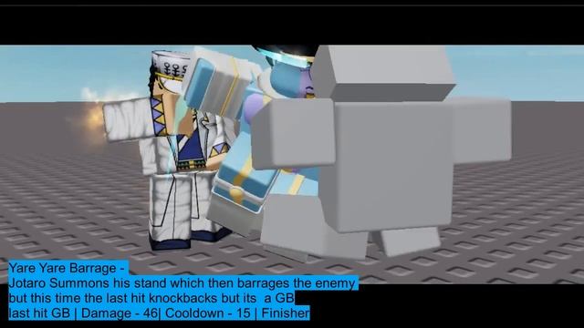 Fan Made Concept Of Part 4 Jotaro For ABA | Roblox смотреть онлайн
