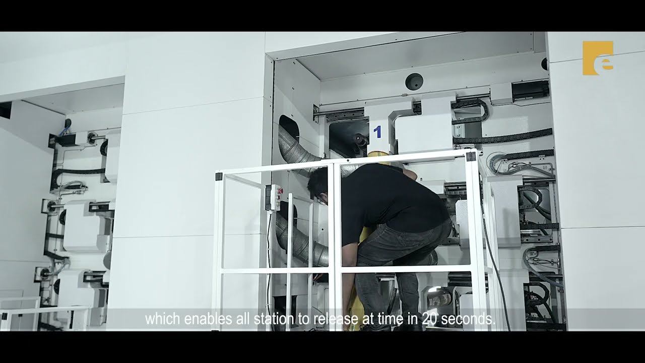 Флексографская печатная машина ECHAAR FLEXOMASTER HR600  HR500