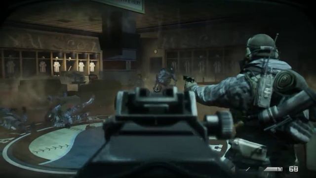 COD: Ghosts - Прокид газа, эффект замедления смотреть онлайн