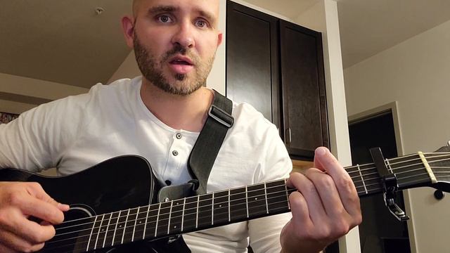 How to play The Nights on guitar by Chase Rice | Lesson | Chords смотреть онлайн