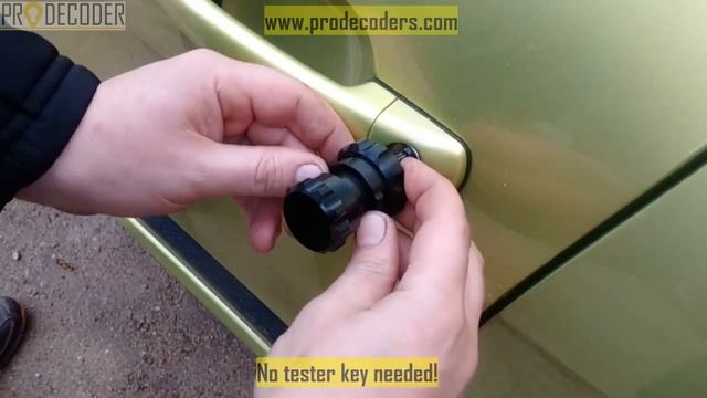 Prodecoder HU83 on Peugeot 308 door and ignition смотреть онлайн