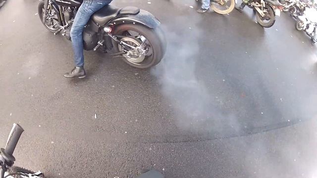 Закрытие Мото Сезона в Санкт-Петербурге 28.09.2013 (Burnaut) смотреть онлайн