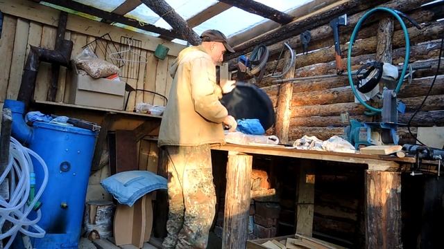 Бубен, изготовление ручки для бубна. смотреть онлайн