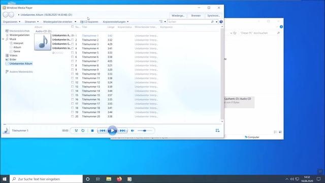 Musik CD als MP3 auf PC kopieren / Rippen смотреть онлайн