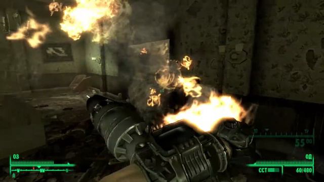 Fallout 3/Прохождение №31/ DLC - Обороняю особняк от дикарей смотреть онлайн