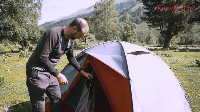 Обзор палатки Forclaz Trek 500 из Декатлона.