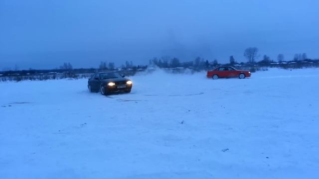 Audi Quattro Winter Fun / Зимние радости на кватре