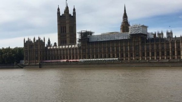 Houses of Parliament UK in London. Tourist Destination #HouseOfParliament