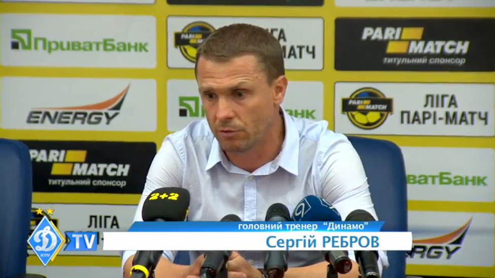 Сергей РЕБРОВ после матча с "Днепром" смотреть онлайн
