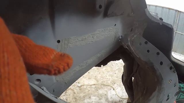 Ремонт правого заднего стакана FORD MONDEO 1 Часть 3 смотреть онлайн