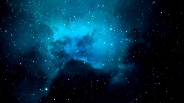 Blue Space Light with Flying Stars, Cosmos, Space, Royalty Free HD Space Footage, *26 смотреть онлайн