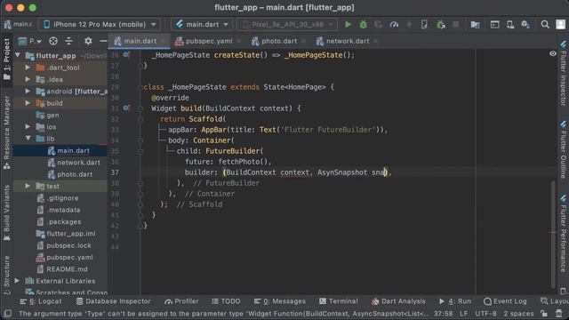 Flutter FutureBuilder - Building Lists with JSON Data смотреть онлайн
