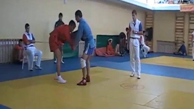 Самбо в СК ''Рай'' схватка 5 смотреть онлайн