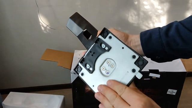 AOC CU34G2/BK, распаковка и сборка монитора