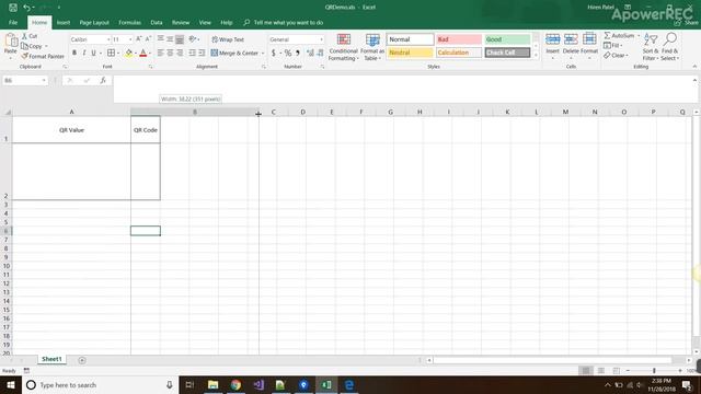 Generate Batch QR Code with ByteScout Barcode SDK, Microsoft Excel, VBA смотреть онлайн