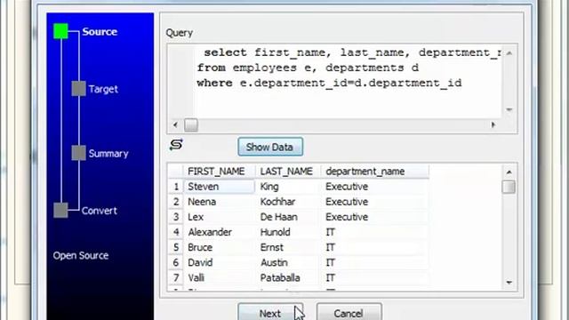 Export data from SQLite query results to SQL file смотреть онлайн