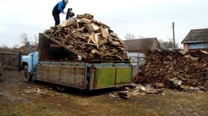 Самосвал Самодельный самосвал ГАЗ Самосвал своими руками Самоделка. Механический самосвал ГАЗ-52