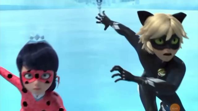 Настя КОШ-Лёд клип Леди Бак и Супер Кот. смотреть онлайн