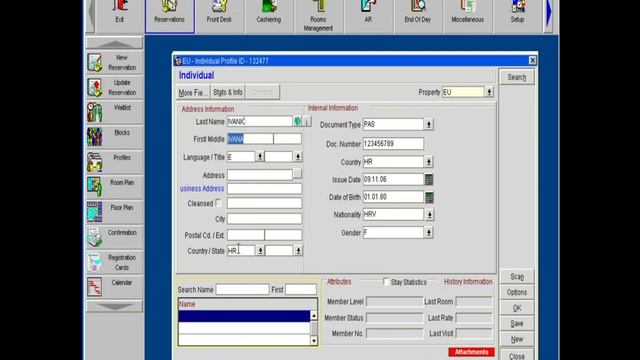 ENTRY SCANNER - Micros Opera V5 Personal Document Scanning смотреть онлайн