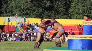 ч1. схватки оставшихся 64 борцов  Хуреш Наадым 2023, награждение чемпионов конных скачек