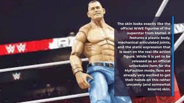 "I want this so bad": WWE 2K23 fans react to bizarre action figure John Cena skin смотреть онлайн
