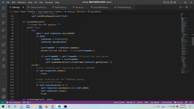 video streaming protocol using RTSP and RTP смотреть онлайн
