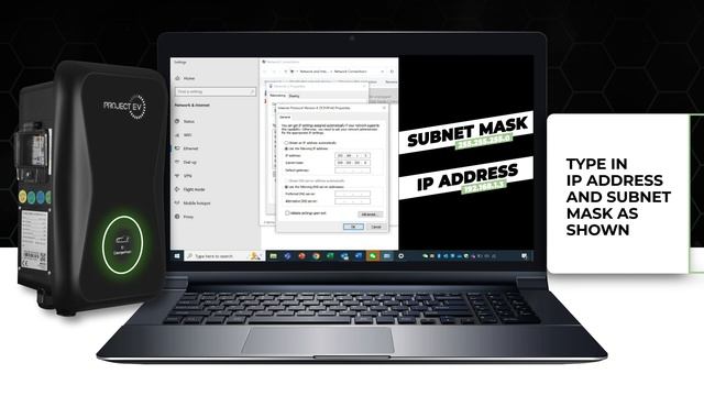 Commissioning your Project EV charger with a laptop - Installer Only смотреть онлайн